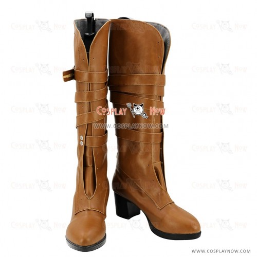 The Witcher Cosplay Shoes Cirilla Fiona Elen Riannon Boots