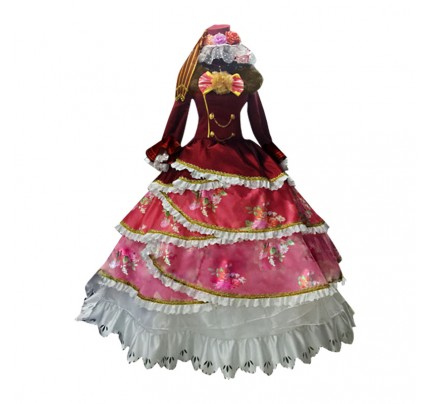 Love Live LoveLive Maki Nishikino Cosplay Costume Gown