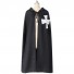 Historical Medieval Knights Cosplay Costume Cape Robe