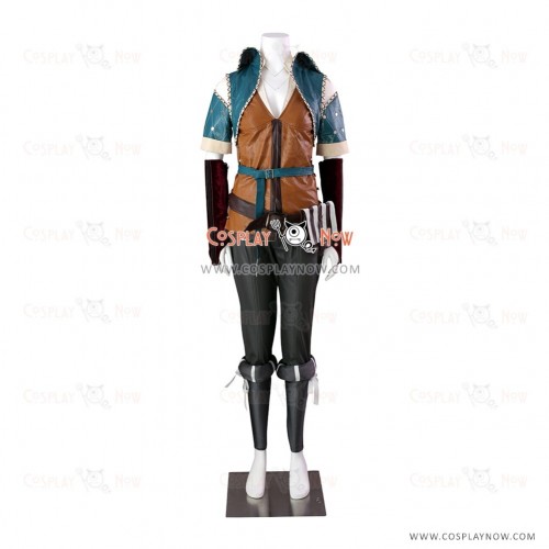 The Witcher Cosplay Triss Merigold Costumes for Girls