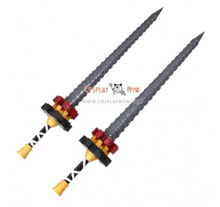 Final Fantasy Type-0 Machina Double Swords PVC Cosplay Props