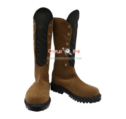 Hakuouki Cosplay Shoes Kaoru Nagumo Leather Boots