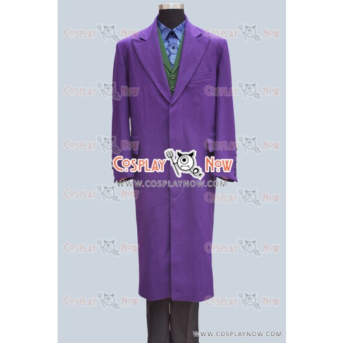 Batman Cosplay The Joker Purple Costume