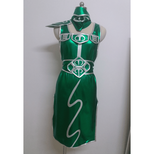 League Of Legends Akali Green Cosplay Costume