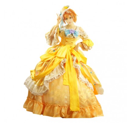 Love Live LoveLive Hoshizora Rin Cosplay Costume Dress