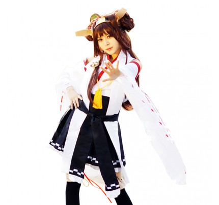 Kantai Collection Kongou Cosplay Costume Kimono