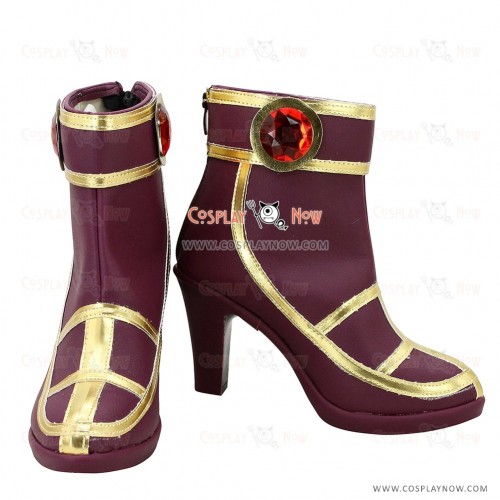 League of Legends Deceiver LeBlanc Cosplay Shoes