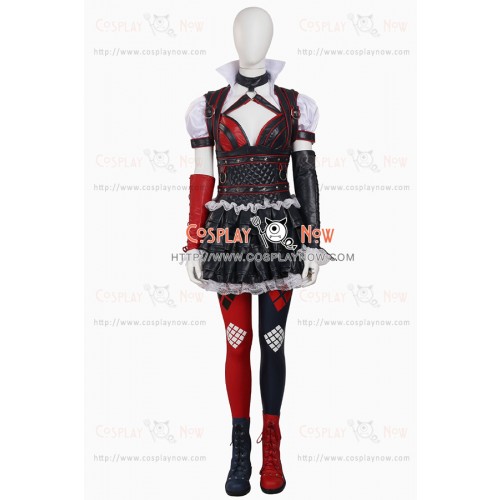 Batman Arkham Knight Harley Quinn Cosplay Costume