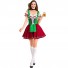 Oktoberfest Cosplay Maid Costume Halloween Restaurant Work Uniform Party Prom Dress