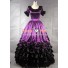 Civil War Southern Belle Ball Gown Violet Dress Prom