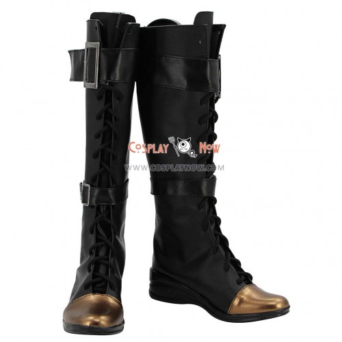 League of Legends Cosplay Shoes Sheriff of Piltover Caitlyn Blue Boots