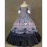 Southern Belle Civil War Ball Gown Prom Floral Cotton Dress