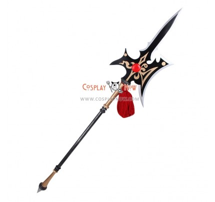 Dynasty Warriors 7 Lu Bu's Halberd PVC Replica Cosplay Prop