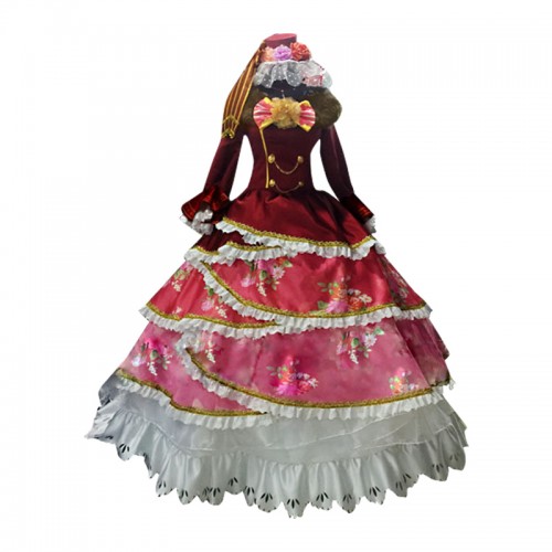 Love Live LoveLive Maki Nishikino Cosplay Costume Gown