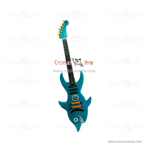 ONE PIECE BROOK Burukku Shark Guitar Cosplay Props