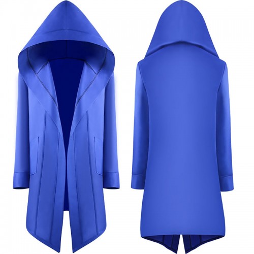 Historical Medieval Medium Long Cape Wizard Cloak Hoodie