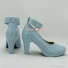 Love Live! 2 Blue Female Hight Heel Cosplay Shoes