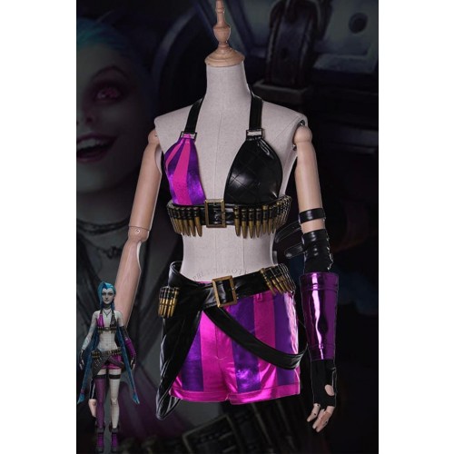 League Of Legends Lol Jinx Cosplay Costume