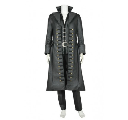 Once Upon A Time 3 Captain Hook Cosplay Costume 