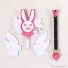 Overwatch OW Magical Girl D.Va Wand Cosplay Props