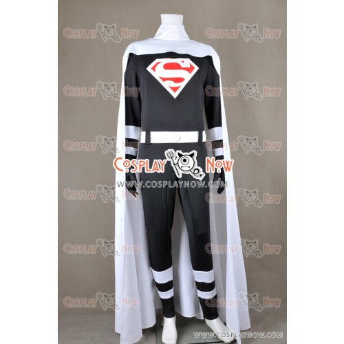 Superman Cosplay Cark Kent White Cape Costume