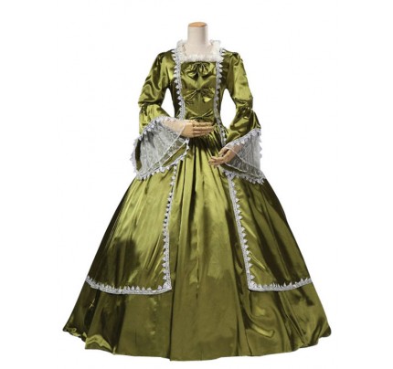 Marie Antoinette Victorian French Formal Period Ball Gown Stage Lolita Dress Costume