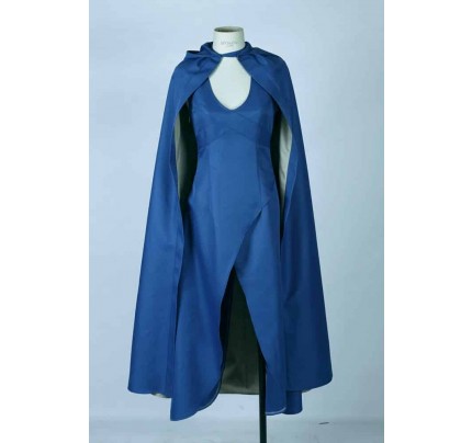 Game Of Thrones Daenerys Targaryen Khaleesi Cosplay Costume With Cape