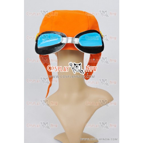 One Piece Strong World Monkey D Luffy Cosplay Pilot Hat