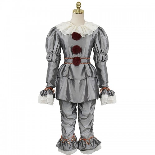 Stephen King's It Cosplay Pennywise Costume Uniform