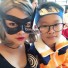 Batman Cosplay Catwoman Mask for Girls