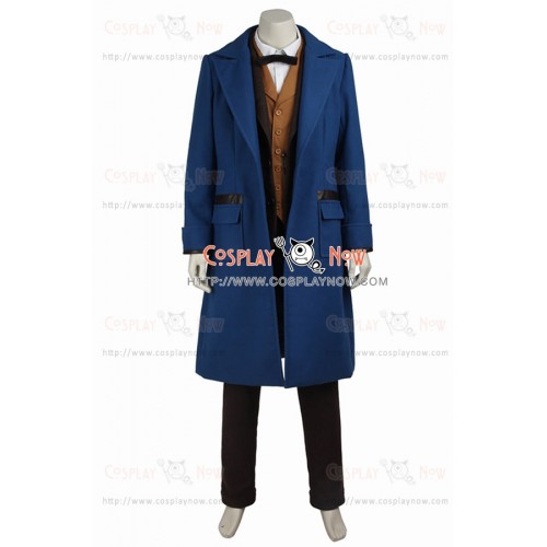 Fantastic Beasts and Where to Find Them Newt Scamander Cosplay Costume