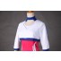 Pokemon Go Female Trainer Team Instinct Mystic Valor White Shirt Cosplay Costume