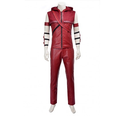 Roy Harper Speedy Red Arrow Costume For Green Arrow Cosplay