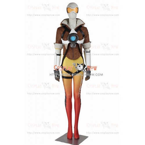 Tracer Costume For Overwatch Cosplay Uniform Yellow