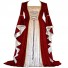 Medieval Renaissance Trumpet Sleeves Retro Medieval Long Style Vintage Dress