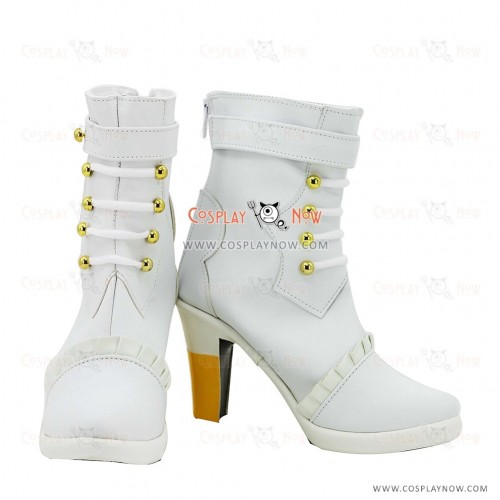 Macross Series Sheryl Nome Wedding Cosplay Shoes