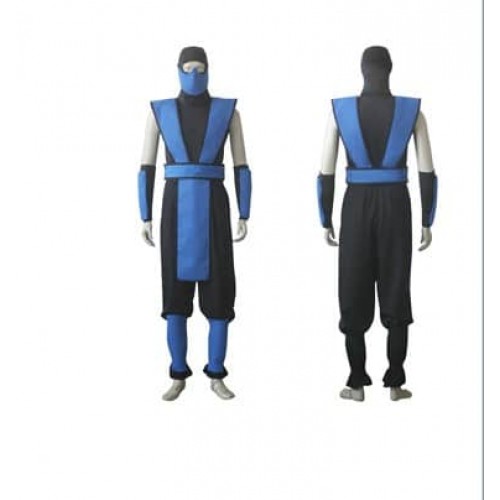 Mortal Kombat Ninja Sub Zero Cosplay Costume