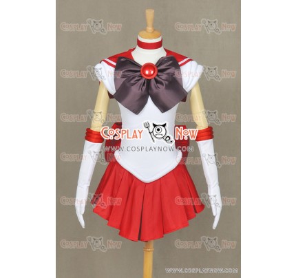 Sailor Moon Sailor Mars Rei Hino Cosplay Costume