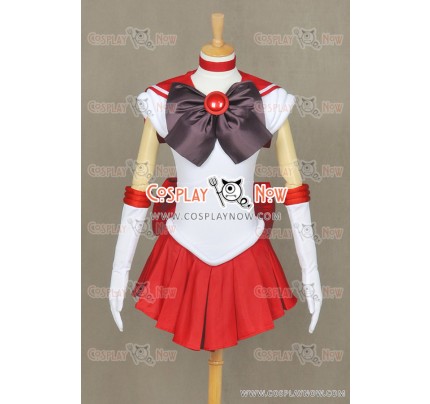 Sailor Moon Sailor Mars Rei Hino Cosplay Costume