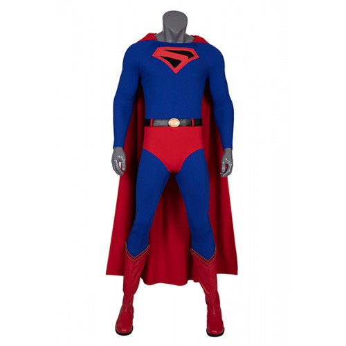 Superhero Kal-El Clark Kent Jumpsuit Cosplay Superman Costume