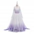 Frozen Cosplay Princess Elsa Costume Girl Dress for Children Evening Party