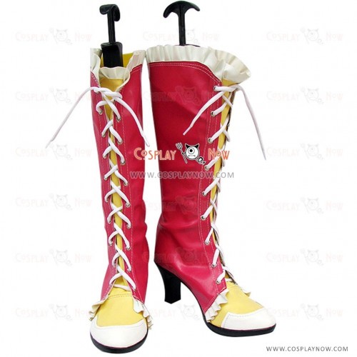 Tekken 5 Cosplay Shoes Ling Xiaoyu Boots