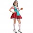 Carnival German Munich Bavaria Cosplay Costume Carnival Festival Performance Stage Maid Dress