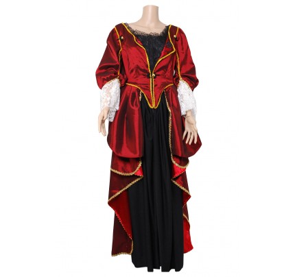 Pirates Of The Caribbean Elizabeth Swann Cosplay Costume