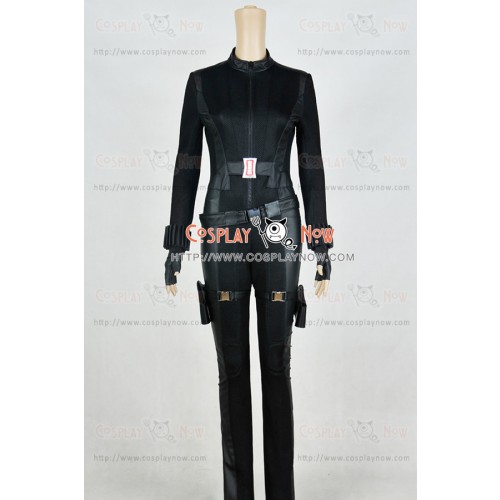 Captain America Civil War Black Widow Cosplay Costume