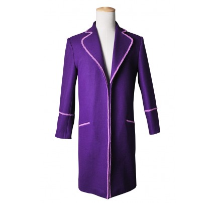 Charlie And The Chocolate Factory Willy Wonka Cosplay Costume