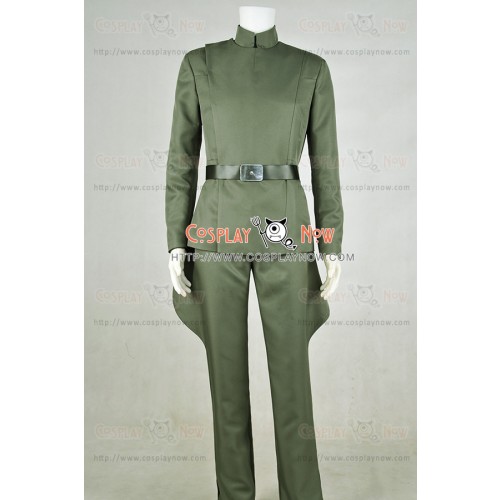 Star Wars Imperial Stormtrooper Officer Admiral Cosplay Costume Green