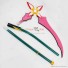 Kingdom Hearts Marluxia Scythe Keyblade PVC Cosplay Props