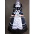 Renaissance Gothic Lolita Blue Dress Ball Gown Prom