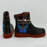 Black Hoozuki no Reitetsu Hakutaku Embroidery Cosplay Boots